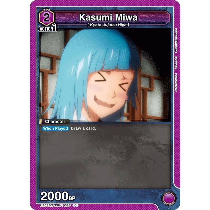 Image for Kasumi Miwa (083) (UE03BT/JJK-1-083) (UE03BT) - Union Arena
