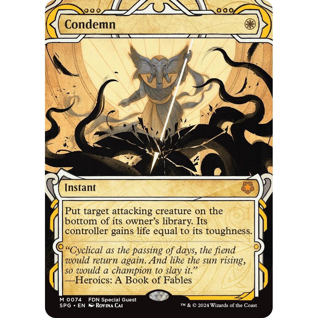 Image for Condemn (Showcase) (74) (SPG) - Magic: The Gathering