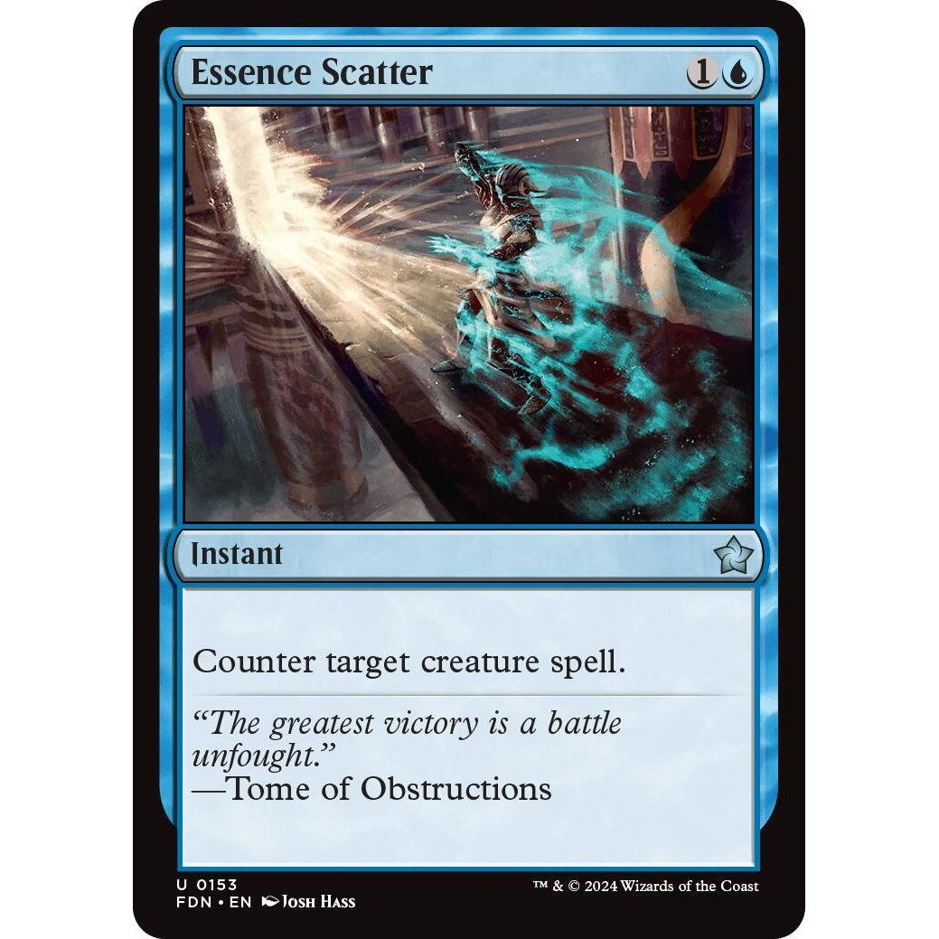 Image for Essence Scatter (153) (FDN) - Magic: The Gathering