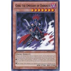 Image for Gorz the Emissary of Darkness (BP01-EN014) (BP01) - YuGiOh