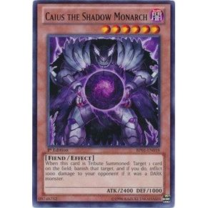 Image for Caius the Shadow Monarch (BP01-EN018) (BP01) - YuGiOh