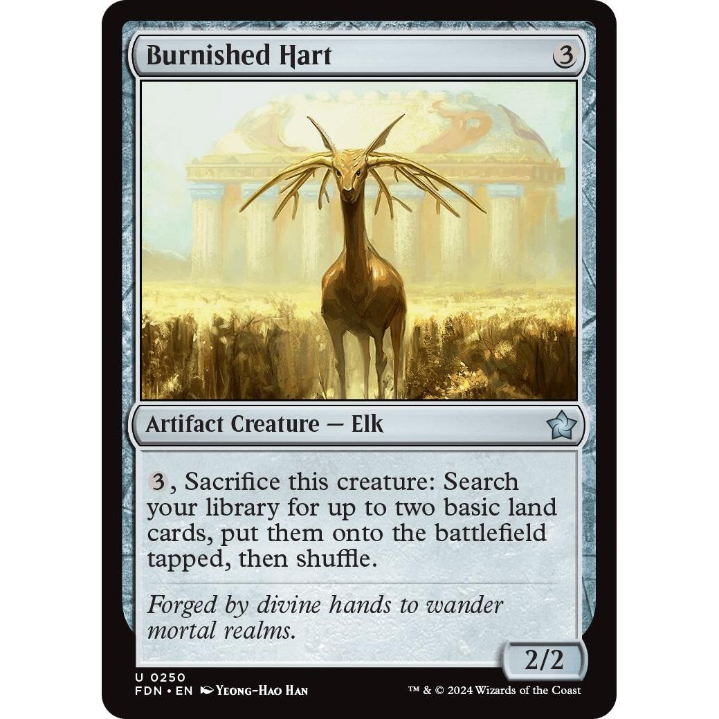 Image for Burnished Hart (250) (FDN) - Magic: The Gathering