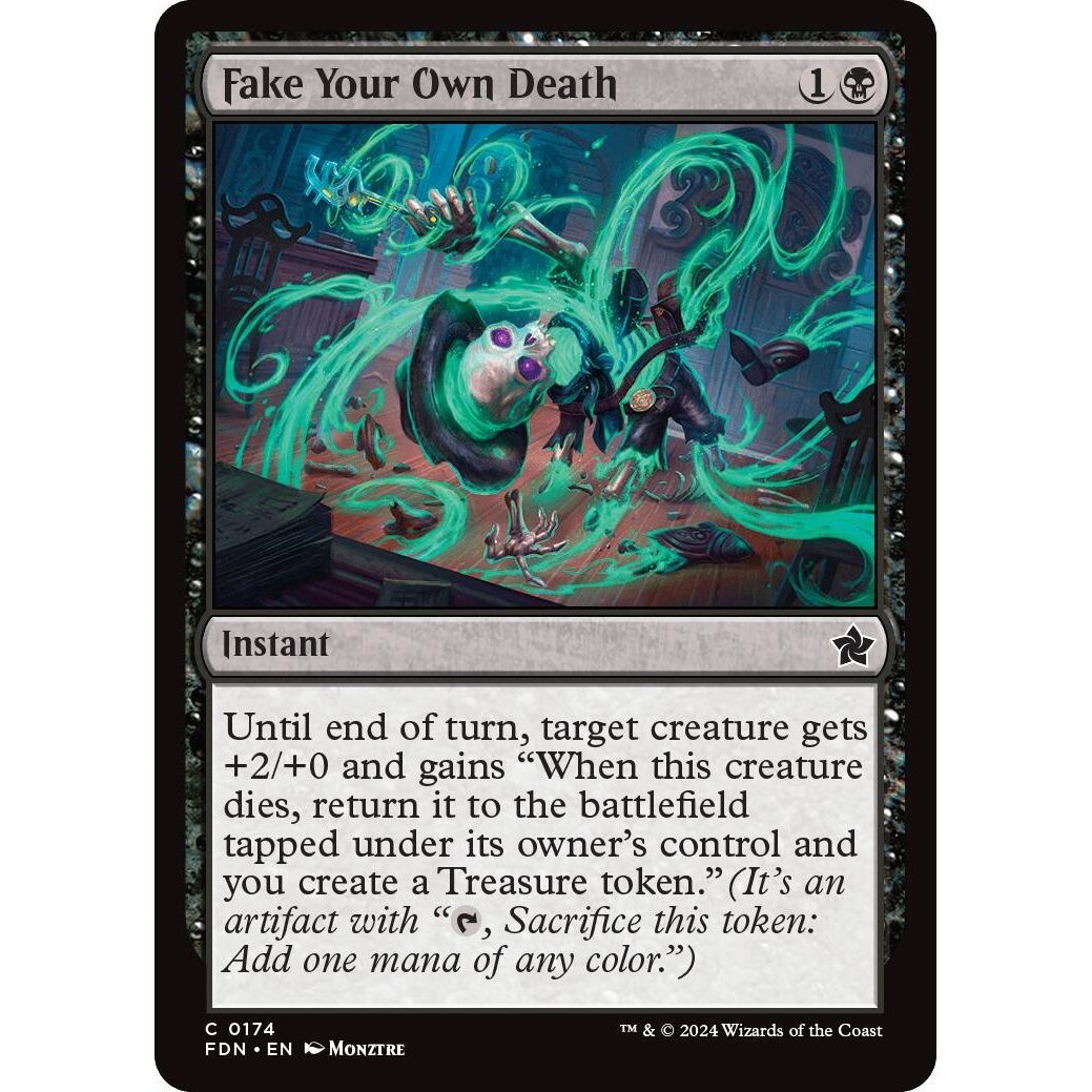 Image for Fake Your Own Death (174) (FDN) - Magic: The Gathering