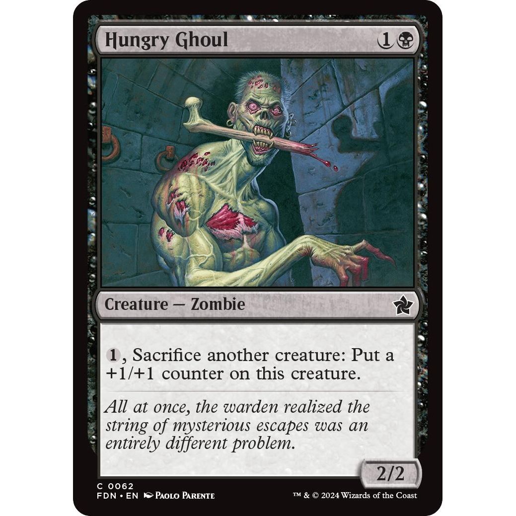 Image for Hungry Ghoul (62) (FDN) - Magic: The Gathering