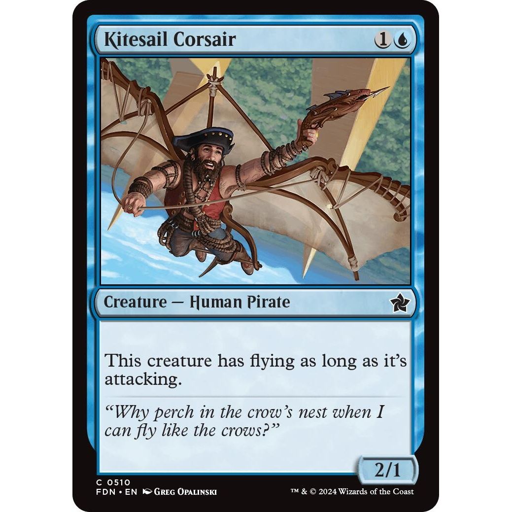 Image for Kitesail Corsair (510) (FDN) - Magic: The Gathering