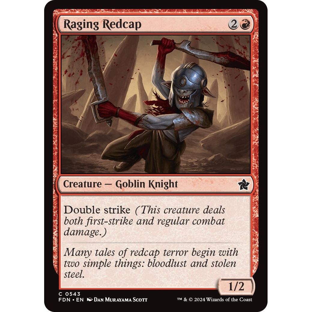 Image for Raging Redcap (543) (FDN) - Magic: The Gathering