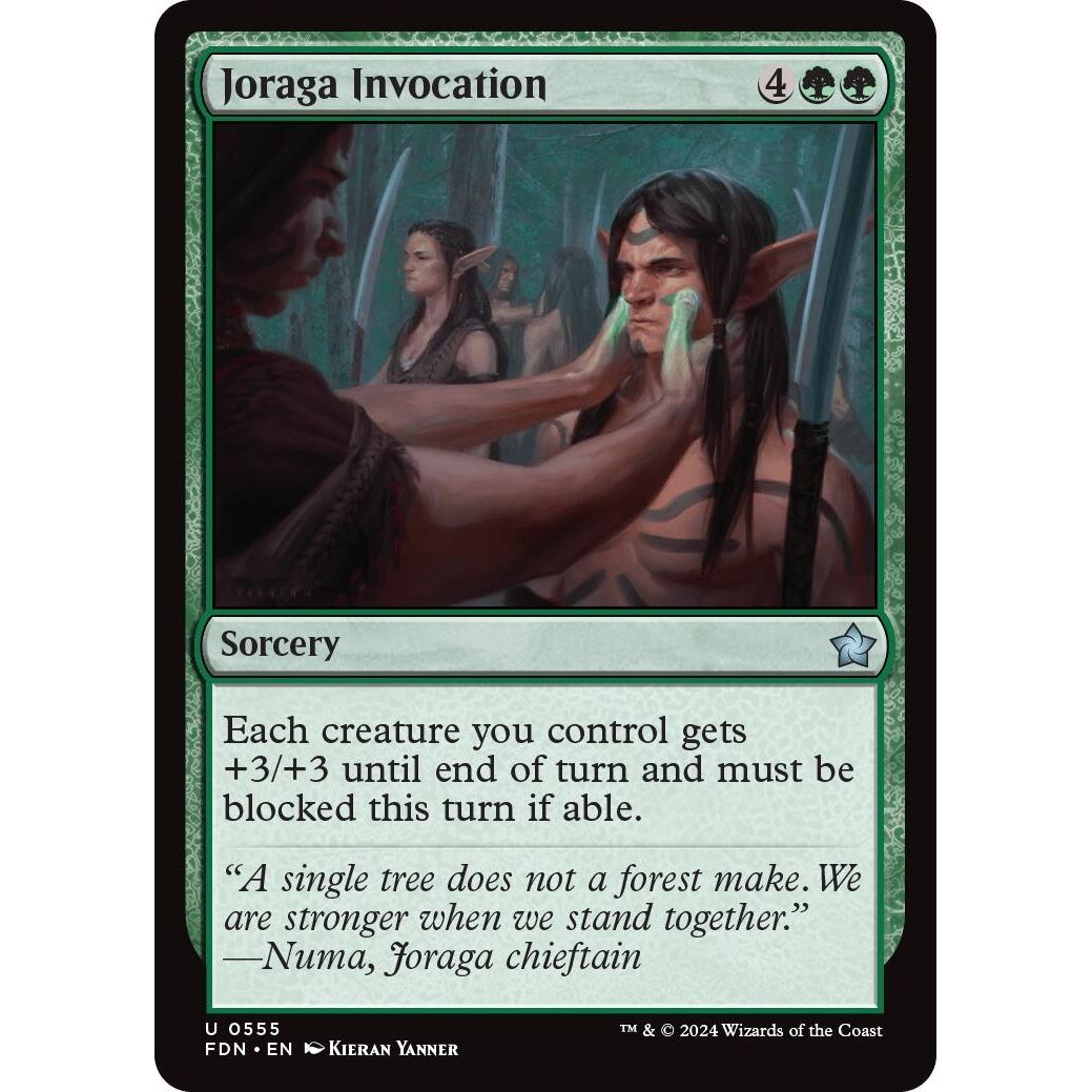 Image for Joraga Invocation (555) (FDN) - Magic: The Gathering