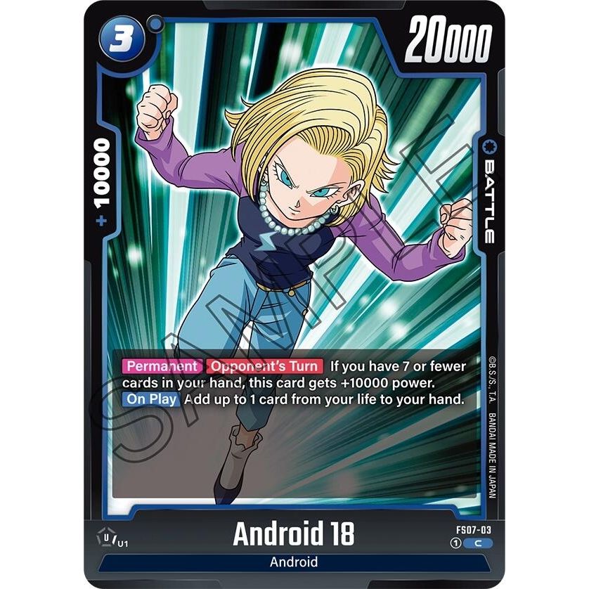 Image for Android 18 (FS07-03) (FS07) - Dragon Ball Super: Fusion World