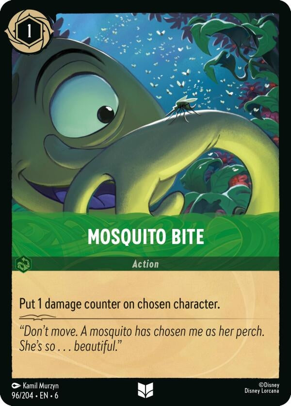 Image for Mosquito Bite (96/204) (6) - Disney Lorcana