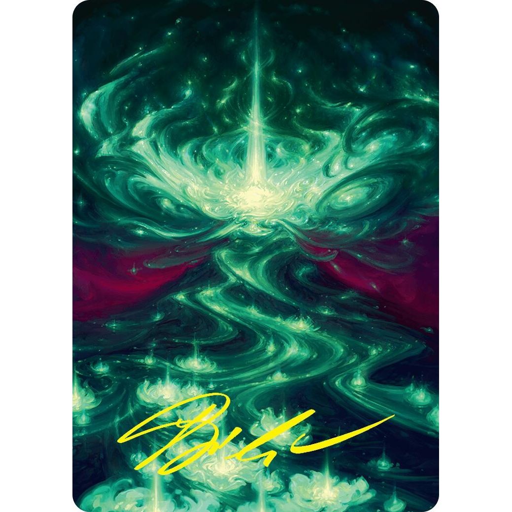 Image for Genesis Wave Art Card (54/54) (Gold-Stamped Signature) (40) (ASFDN) - Magic: The Gathering