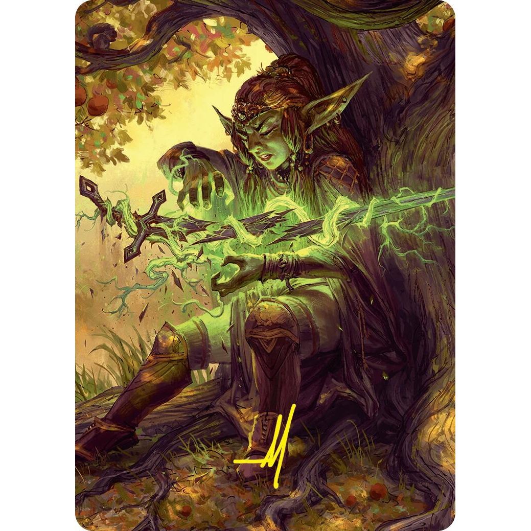 Image for Reclamation Sage Art Card (45/54) (Gold-Stamped Signature) (45) (ASFDN) - Magic: The Gathering