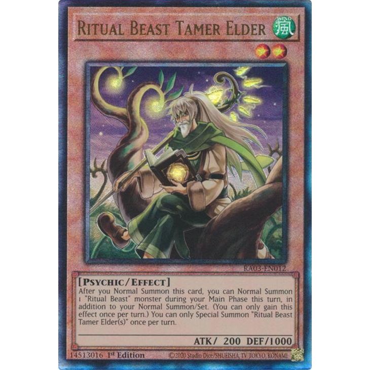 Image for Ritual Beast Tamer Elder (PUR) (RA03-EN012) - YuGiOh