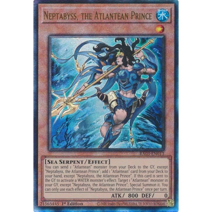 Image for Neptabyss, the Atlantean Prince (PUR) (RA03-EN013) - YuGiOh
