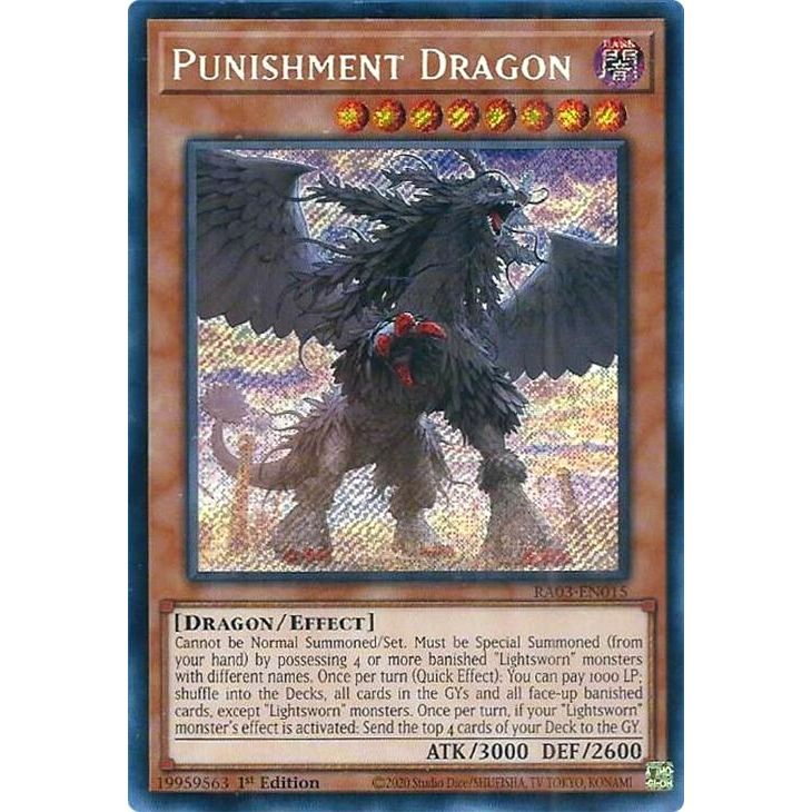 Image for Punishment Dragon (Secret Rare) (RA03-EN015) - YuGiOh