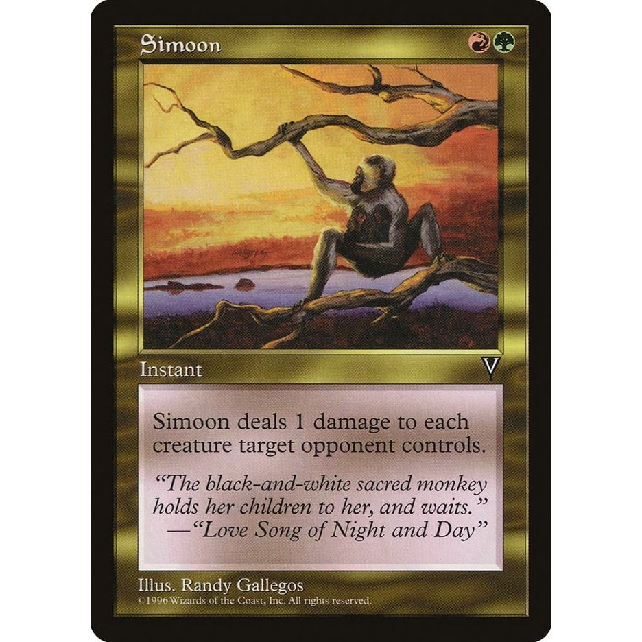 Image for Simoon (VIS) - Magic: The Gathering