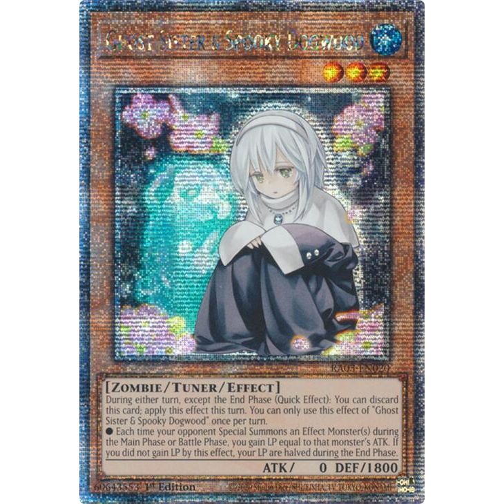 Image for Ghost Sister & Spooky Dogwood (Quarter Century Secret Rare) (RA03-EN020) - YuGiOh