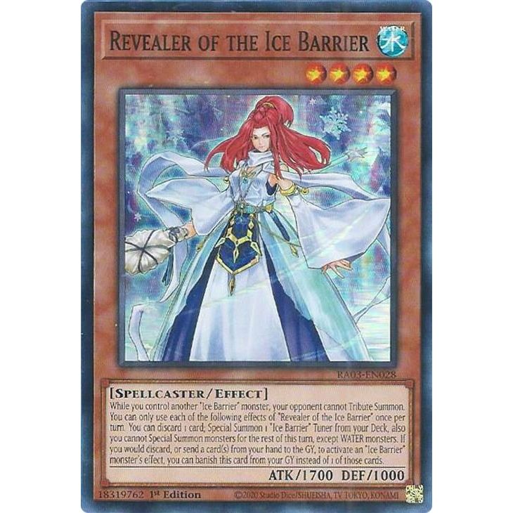 Image for Revealer of the Ice Barrier (RA03-EN028) - YuGiOh