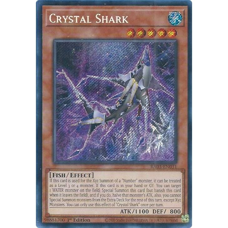 Image for Crystal Shark (Secret Rare) (RA03-EN031) - YuGiOh
