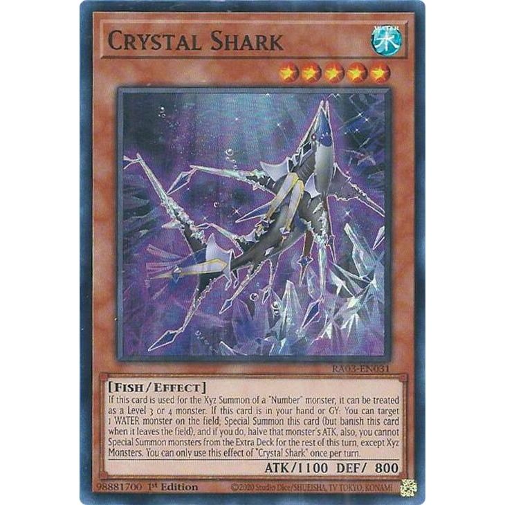 Image for Crystal Shark (RA03-EN031) - YuGiOh