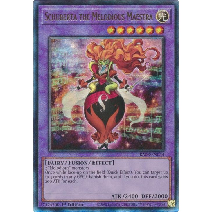 Image for Schuberta the Melodious Maestra (PUR) (RA03-EN034) - YuGiOh