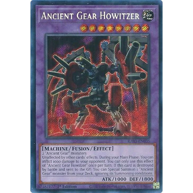 Image for Ancient Gear Howitzer (Secret Rare) (RA03-EN035) - YuGiOh