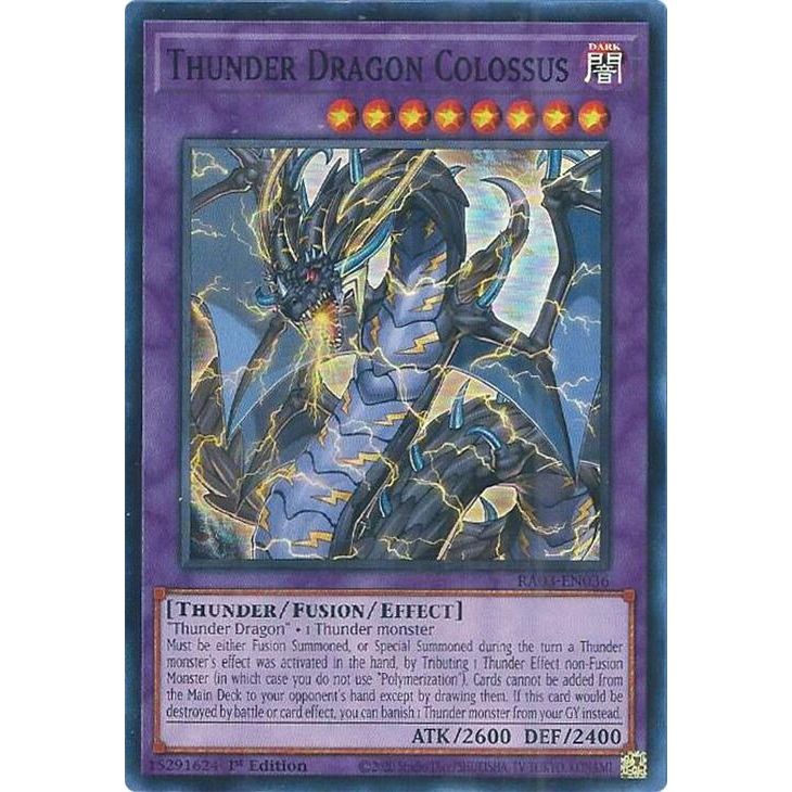 Image for Thunder Dragon Colossus (RA03-EN036) - YuGiOh