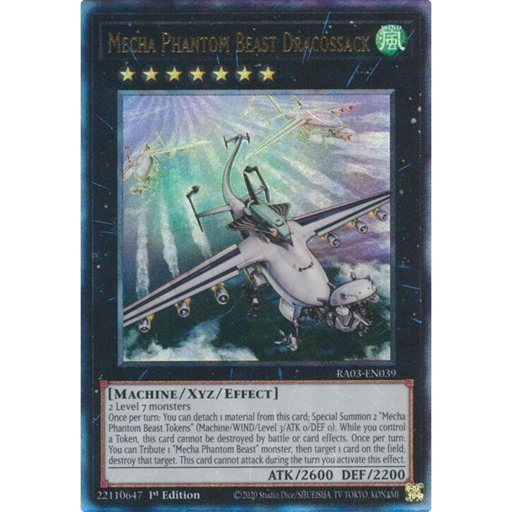 Image for Mecha Phantom Beast Dracossack (PUR) (RA03-EN039) - YuGiOh