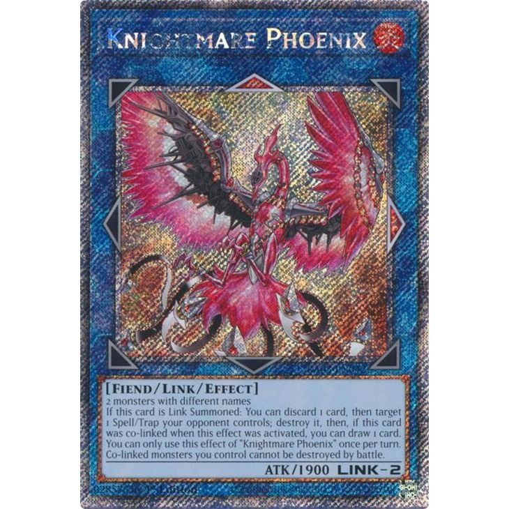 Image for Knightmare Phoenix (Platinum Secret Rare) (RA03-EN042) - YuGiOh