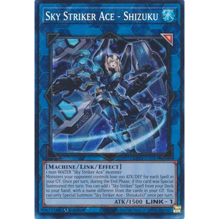 Image for Sky Striker Ace - Shizuku (PCR) (RA03-EN043) - YuGiOh