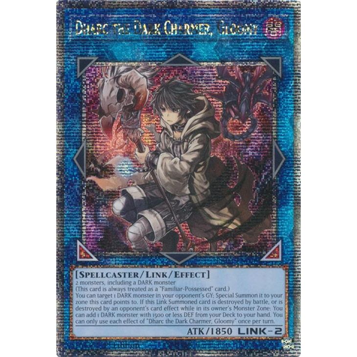 Image for Dharc the Dark Charmer, Gloomy (Quarter Century Secret Rare) (RA03-EN048) - YuGiOh