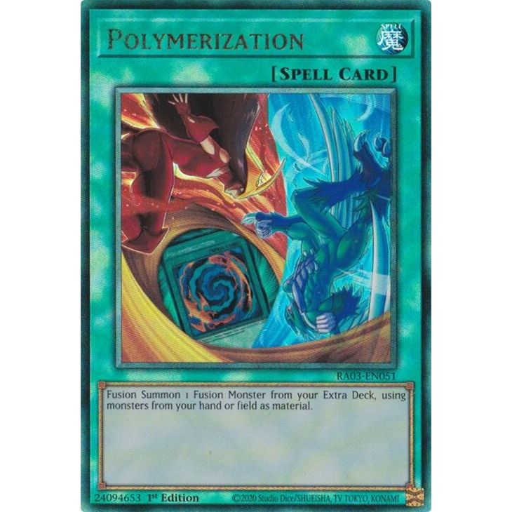 Image for Polymerization (B) (HERO Art) (PUR) (RA03-EN051) - YuGiOh