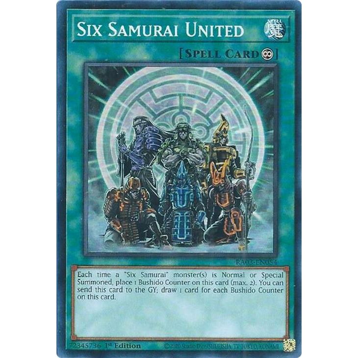 Image for Six Samurai United (RA03-EN054) - YuGiOh