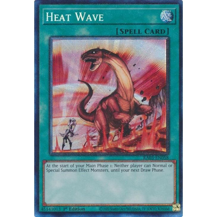 Image for Heat Wave (PCR) (RA03-EN058) - YuGiOh