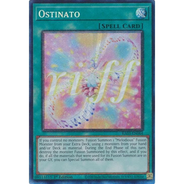 Image for Ostinato (PCR) (RA03-EN064) - YuGiOh