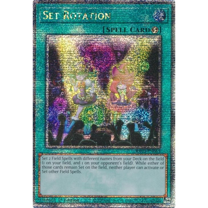 Image for Set Rotation (Quarter Century Secret Rare) (RA03-EN065) - YuGiOh