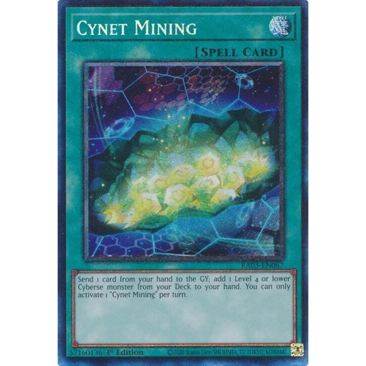 Image for Cynet Mining (PCR) (RA03-EN067) - YuGiOh