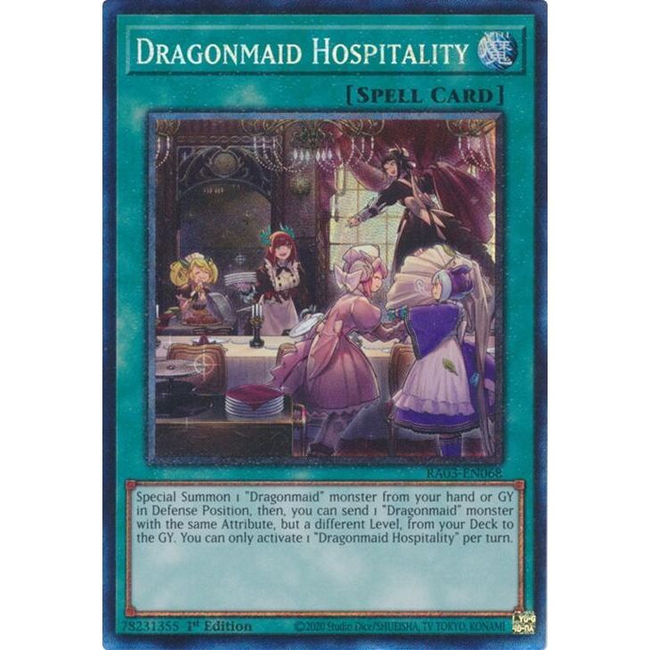 Image for Dragonmaid Hospitality (PCR) (RA03-EN068) - YuGiOh