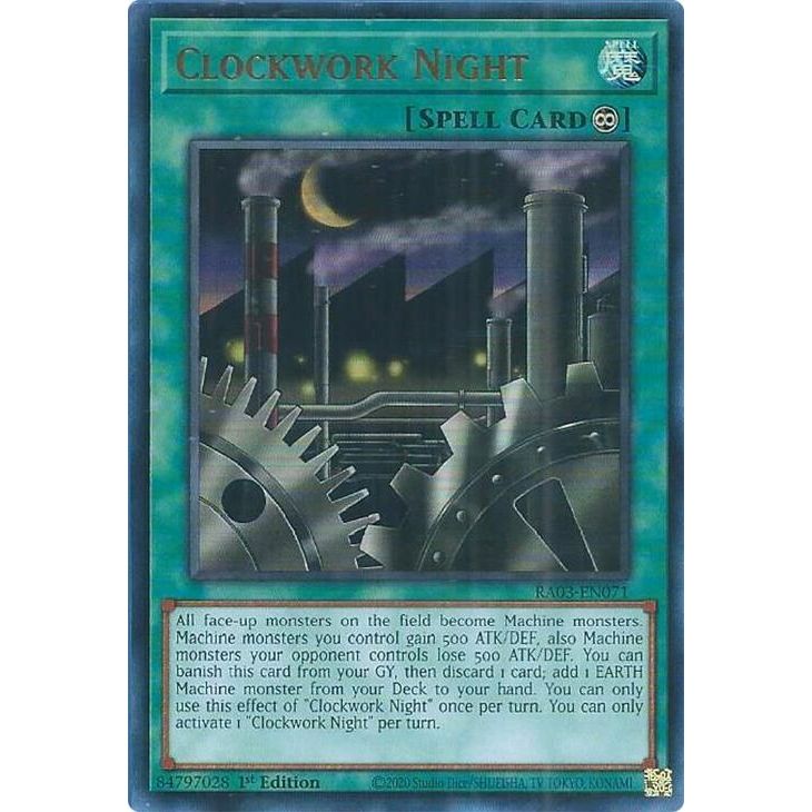 Image for Clockwork Night (UR) (RA03-EN071) - YuGiOh