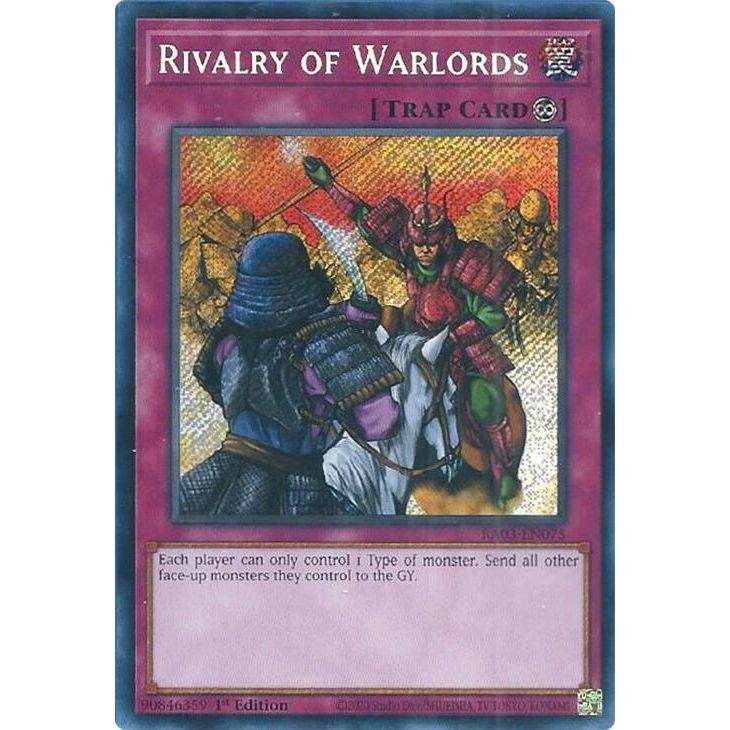 Image for Rivalry of Warlords (Secret Rare) (RA03-EN075) - YuGiOh