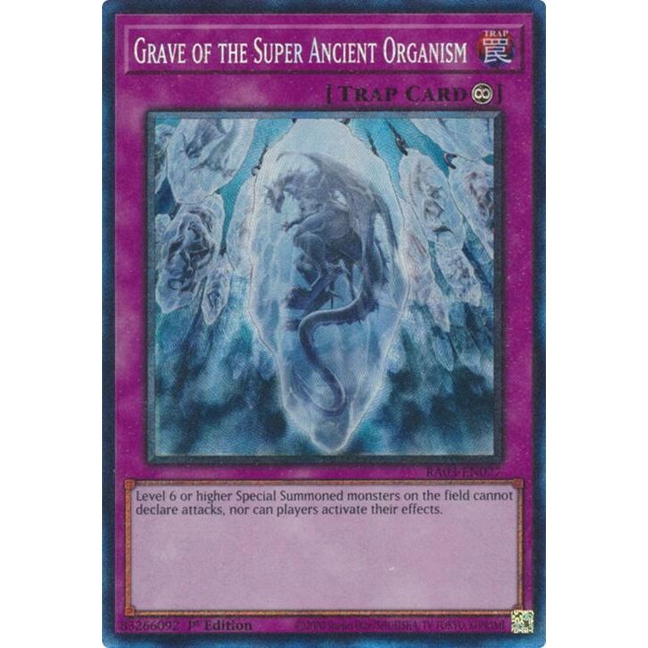 Image for Grave of the Super Ancient Organism (PCR) (RA03-EN077) - YuGiOh