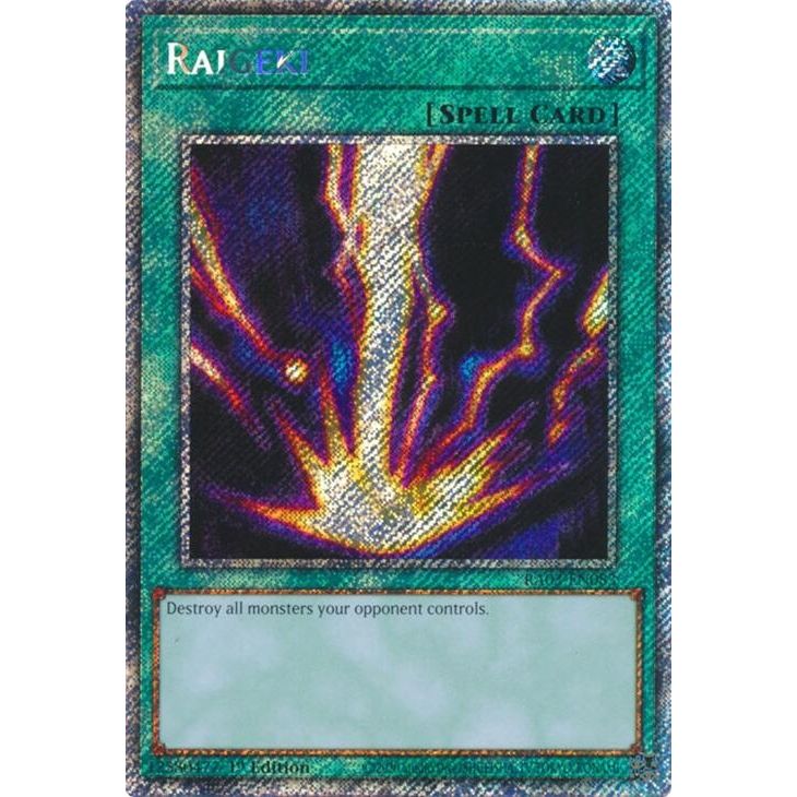 Image for Raigeki (Platinum Secret Rare) (RA03-EN083) - YuGiOh