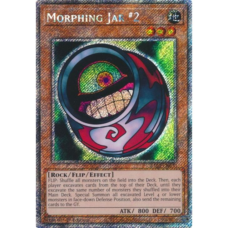 Image for Morphing Jar #2 (Platinum Secret Rare) (RA03-EN100) - YuGiOh