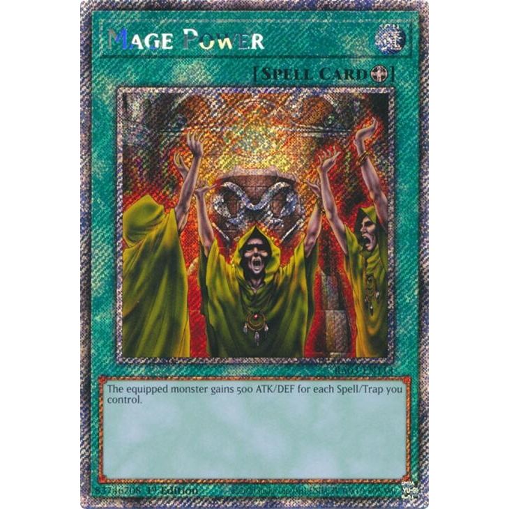 Image for Mage Power (Platinum Secret Rare) (RA03-EN113) - YuGiOh