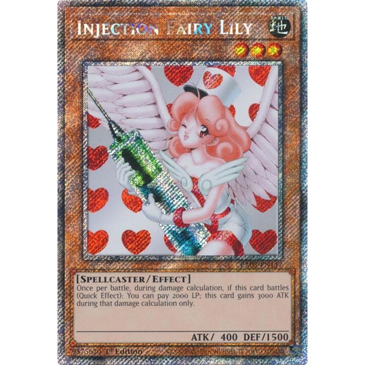 Image for Injection Fairy Lily (Platinum Secret Rare) (RA03-EN117) - YuGiOh