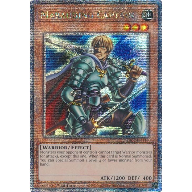 Image for Marauding Captain (Quarter Century Secret Rare) (RA03-EN118) - YuGiOh
