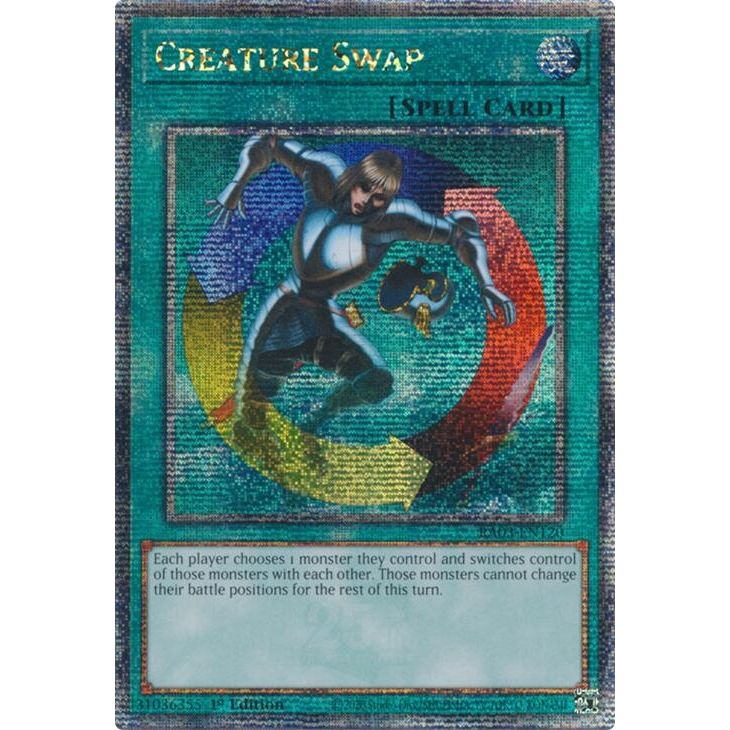 Image for Creature Swap (Quarter Century Secret Rare) (RA03-EN120) - YuGiOh