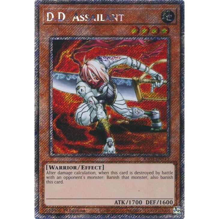 Image for D.D. Assailant (Platinum Secret Rare) (RA03-EN141) - YuGiOh