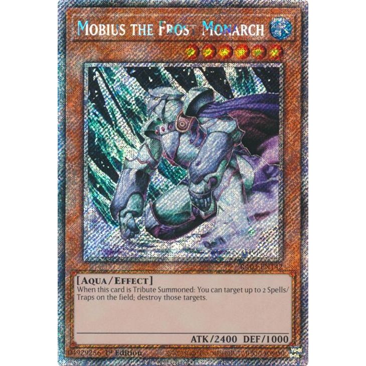 Image for Mobius the Frost Monarch (Platinum Secret Rare) (RA03-EN142) - YuGiOh
