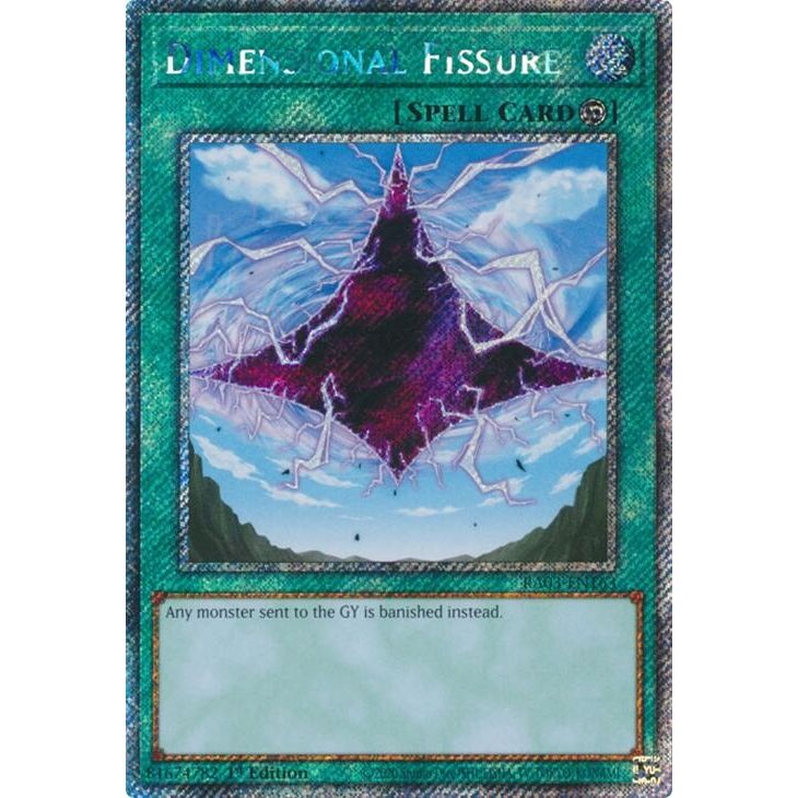 Image for Dimensional Fissure (Platinum Secret Rare) (RA03-EN163) - YuGiOh