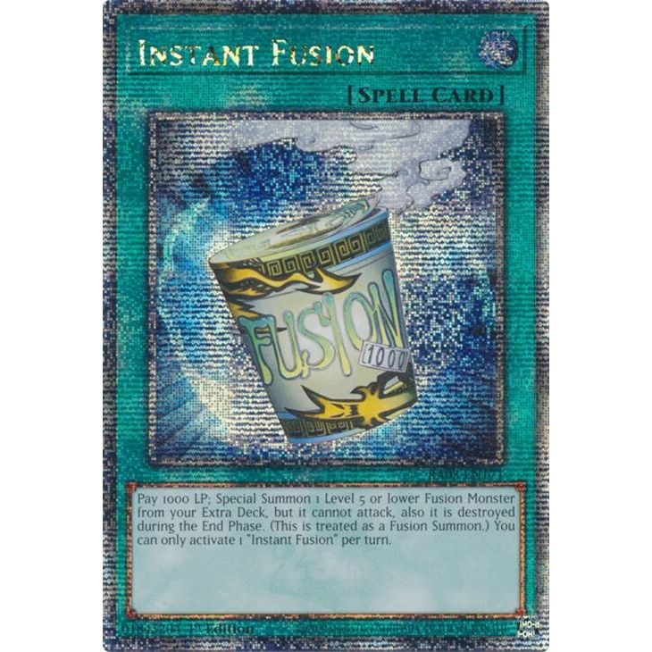 Image for Instant Fusion (Quarter Century Secret Rare) (RA03-EN171) - YuGiOh